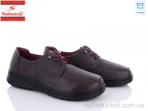 Купить Туфлі жіночі C08-10 Saimaoji бордовий