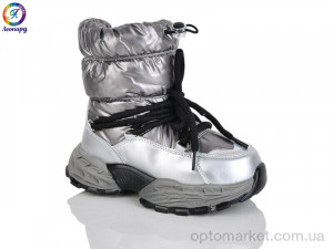 Купить Дутики дитячі C10 siver Леопард срібний