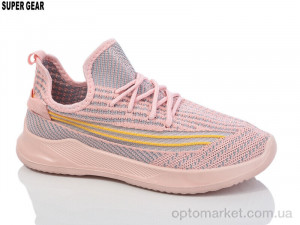 Купить Кросівки дитячі C1378-2 pink Super Gear рожевий