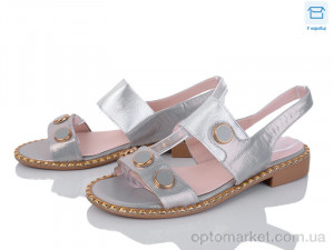 Купить Босоніжки жіночі C19-5 Fuguiyun срібний