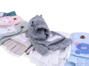 Рукавиці дитячі C210 mix Henu мікс  оптом от Optomarket