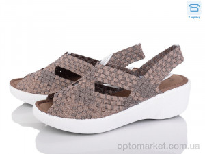 Купить Босоніжки жіночі C211-3 Fuguiyun коричневий