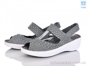 Купить Босоніжки жіночі C212-3 Fuguiyun сірий