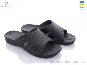 Купить Шльопанці чоловічі C54 чорний Krok чорний