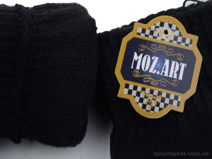 Рукавички жіночі C55 без пальців  black Moz.Art чорний  оптом от Optomarket