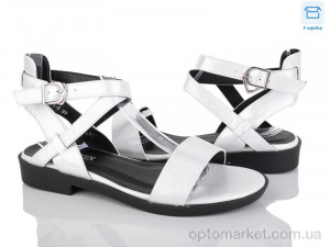 Купить Босоніжки жіночі C711-2 Fuguiyun срібний