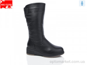 Купить Чоботи жіночі C7630-6 Maiguan чорний