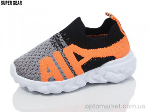 Купить Кросівки дитячі C777-1 black Super Gear сірий