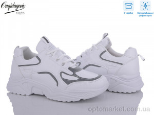 Купить Кросівки жіночі C8-2 світловідбивач Oladi білий