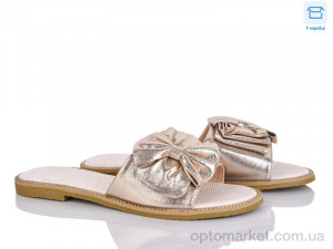 Купить Шльопанці жіночі C808-3 Fuguiyun золотий