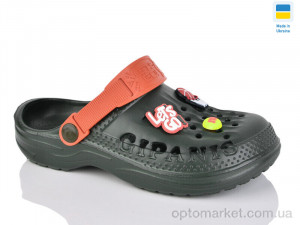 Купить Крокси дитячі CC009 хакі Gipanis хакі