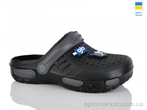 Купить Крокси дитячі CD48 чорний-графіт Gipanis чорний