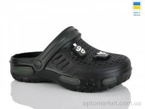 Купить Крокси дитячі CD48 чорний-хакі Gipanis чорний