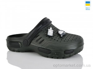 Купить Крокси дитячі CD48 хакі Gipanis зелений