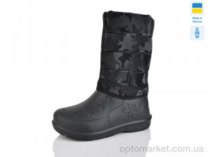 Купить Чоботи з піни жіночі Чобіт жін.3D чорний Payas чорний