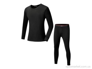 Купить Термобілизна жіночі Чоловіча термобілизна 003 чорний Clever Knight чорний