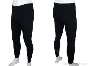 Термобілизна чоловічі Чоловічі термо кальсони із двошаровой тканини 4XL Opt-Kolo чорний  оптом от Optomarket