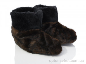 Купить Уги жіночі Чуні хутро норка LiBang чорний