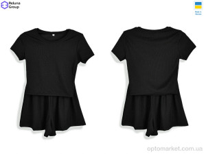 Костюм жіночі CL003-3 black Reluna Group чорний  оптом от Optomarket