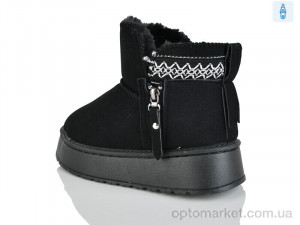 Уги жіночі CL2525 чорний Lot Shoes чорний  оптом от Optomarket