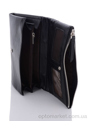 Гаманець женский CO-81A black Kochi чорний  оптом от Optomarket