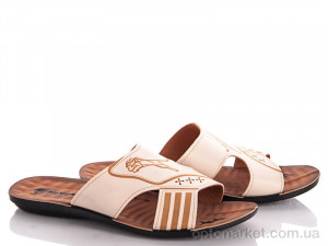 Купить Шльопанці чоловічі Corkem-3 RLX бежевий