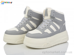 Купить Черевики жіночі CQ4031-4 Bessky сірий