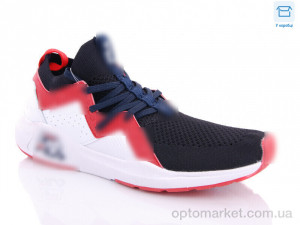 Купить Кросівки чоловічі CR4 black-red F.la чорний