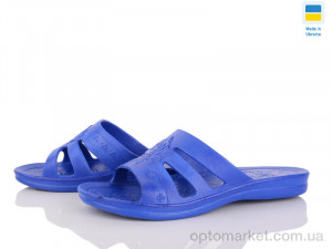 Купить Шльопанці жіночі Cross 007 троянда синій Cross синій