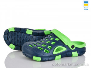 Купить Крокси чоловічі Cross 308 синьо-зелений Cross синій