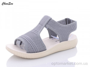 Купить Босоніжки жіночі D02-2 Xing Yun сірий