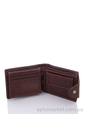 Гаманець чоловічі D0209 brown Piroyce коричневий  оптом от Optomarket