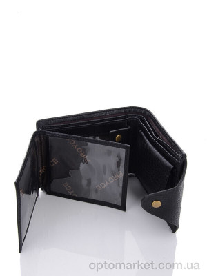 Гаманець чоловічі D0538 black Piroyce чорний оптом от Optomarket