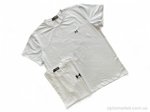 Футболка чоловічі D1-2 white Verton білий  оптом от Optomarket