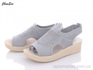 Купить Босоніжки жіночі D15-2 Xing Yun сірий