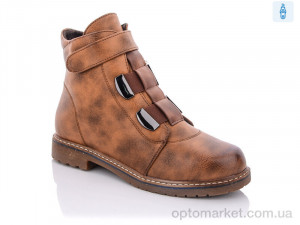 Купить Черевики жіночі D165-5A A.L.S.K. коричневий