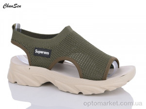 Купить Босоніжки жіночі D18-8 Xing Yun зелений