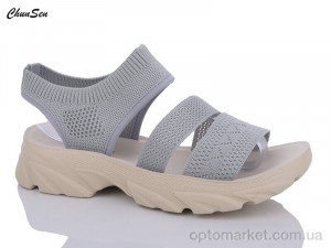 Купить Босоніжки жіночі D19-2 Xing Yun сірий