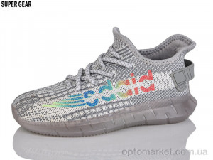 Купить Кросівки дитячі D2108-3 grey Super Gear сірий