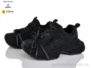 Купить Кросівки жіночі D610-1 black Apawwa чорний