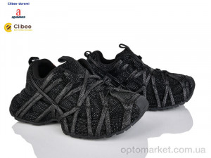 Купить Кросівки жіночі D610-7 black Apawwa чорний