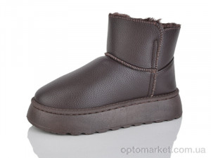 Купить Уги жіночі D67 brown YiYi коричневий