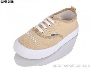 Купить Кросівки дитячі D731-2 beige Super Gear бежевий