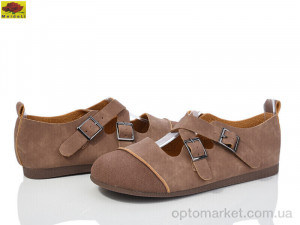 Купить Туфлі жіночі D913-10 Mei De Li коричневий