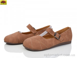 Купить Туфлі жіночі D915-11 Mei De Li коричневий