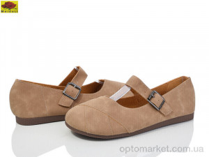 Купить Туфлі жіночі D915-2 Mei De Li бежевий
