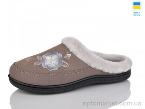 Купить Капці жіночі Даго Ж т01 кавовий Dago бежевий