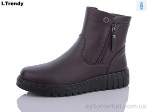 Купить Черевики жіночі DB771-7 Trendy бордовий