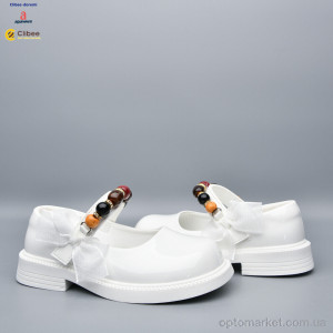 Туфлі дитячі DB803 white Clibee білий оптом от Optomarket