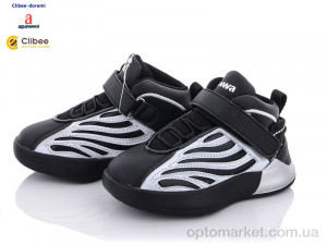 Купить Кроссовки детские DC41 black-silver Apawwa черный